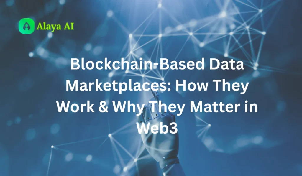 Blockchain-Based Data Marketplaces